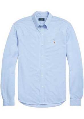 Polo Ralph Lauren Polo Pony-embroidered cotton shirt - Blue