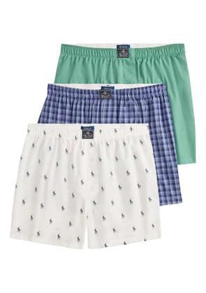 Polo Ralph Lauren cotton boxers (pack of three) - Green