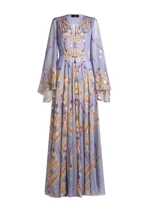 ETRO printed dress - Purple