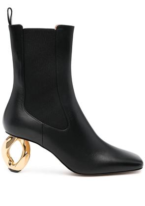 JW Anderson 65mm leather boots - Black