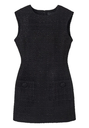 Marc Jacobs tweed mini dress - Black