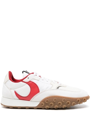 Marine Serre Ms Rise recycled-nylon sneakers - White