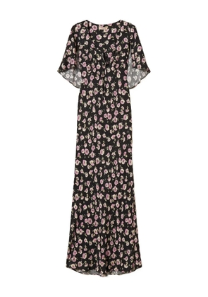 TWINSET floral-print maxi dress - Black