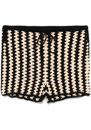 By Malene Birger crochet shorts - Black