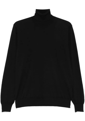 Dell'oglio fine-knit sweater - Black