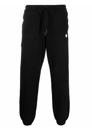COUNTY OF MILAN logo-embroidered track pants - Black