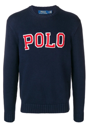 Polo Ralph Lauren varsity logo sweater - Blue