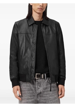 AllSaints Rashford leather jacket - Black