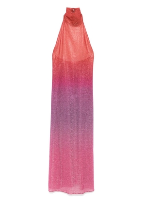 Oséree lurex midi dress - Pink