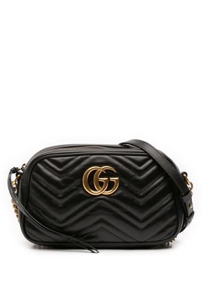Gucci Pre-Owned 2016-2025 Small GG Marmont Matelasse Leather crossbody bag - Black