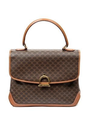 Celine Pre-Owned Macadam-patterned tote bag - Brown