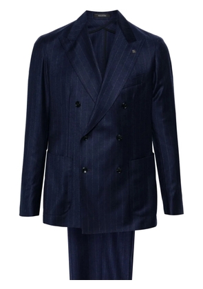 Tagliatore pinstriped suit - Blue