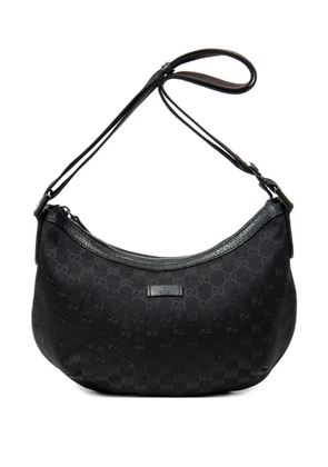 Gucci Pre-Owned GG canvas shoulder bag - Black