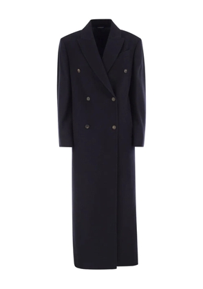 Brunello Cucinelli double-breasted coat - Blue