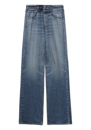 rag & bone Logan mid-rise wide-leg jeans - Blue