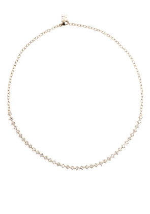 Mateo 14kt Yellow Gold diamond choker necklace