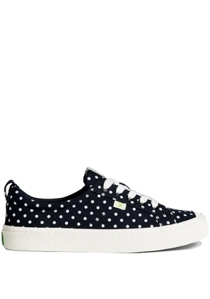 Cariuma OCA Low polka-dot print sneakers - Black