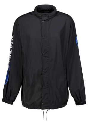 Balenciaga Short windbreaker jacket - Black