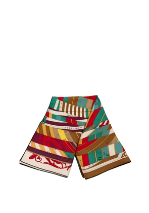 Hermès Pre-Owned 2010-2025 Astrologie Nouvelle Silk Scarf 90 scarves - Green