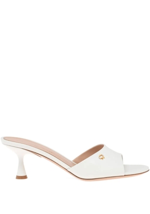 Gianvito Rossi 55mm Ascent mules - White