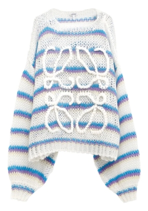 LOEWE Anagram jumper - White