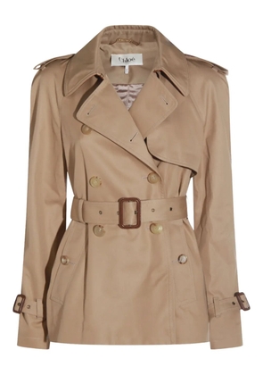 Chloé double-breasted trench coat - Brown