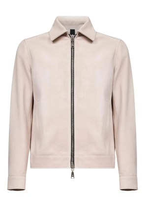 Tagliatore suede jacket - Neutrals