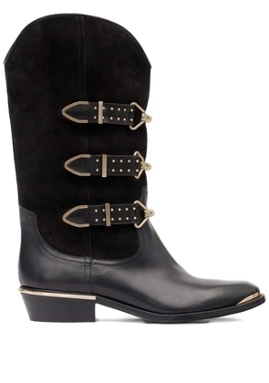 ISABEL MARANT 35mm Mexia buckle boots - Black