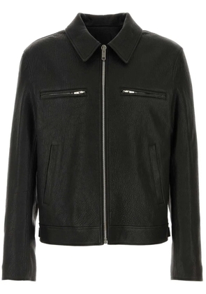 Givenchy zip-pocket leather jacket - Black