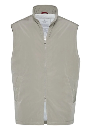 Brunello Cucinelli water-repellent vest - Grey