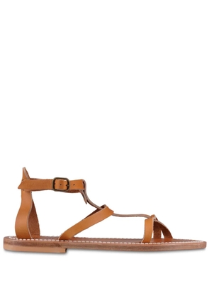 K. Jacques ankle-buckle leather sandals - Brown