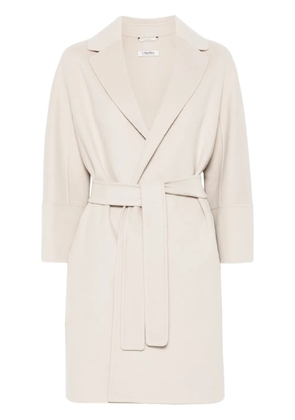 'S Max Mara belted coat - Neutrals