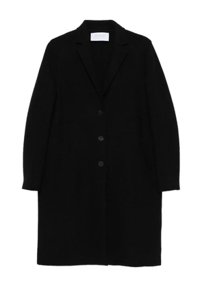 Harris Wharf London button-front wool coat - Black