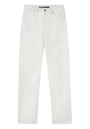 Jil Sander cropped straight-leg jeans - White