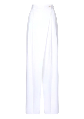 Dolce & Gabbana high-waist flared trousers - White