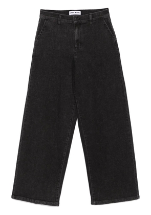 DKNY high-rise wide-leg jeans - Black
