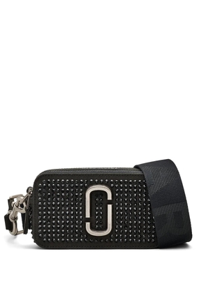 Marc Jacobs The Crystal Canvas Snapshot camera bag - Black