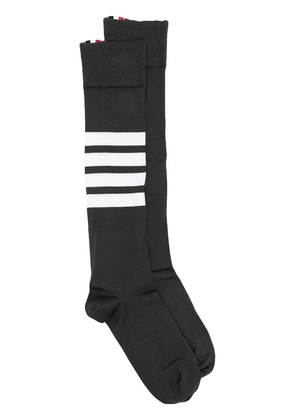 Thom Browne 4-Bar stripe socks - Grey