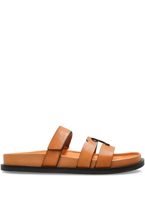 Tory Burch Ines slides - Brown