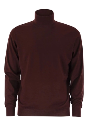 Fedeli turtle-neck sweater - Red