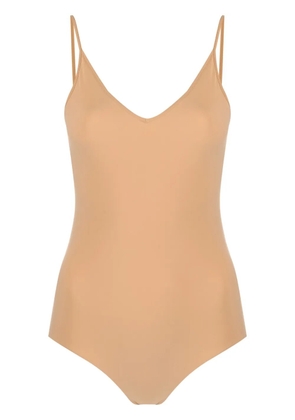 Jil Sander sleeveless stretch body - Neutrals