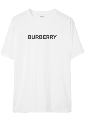 Burberry logo-print cotton T-shirt - White
