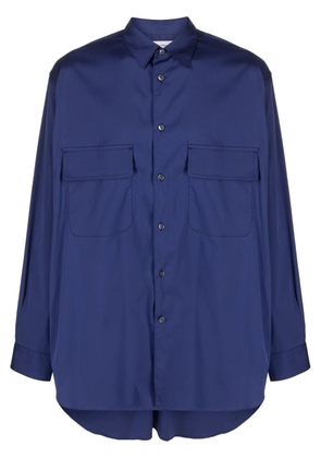 Comme Des Garçons Shirt button-up long-sleeve shirt - Blue