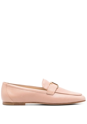 Tod's leather loafers - Neutrals