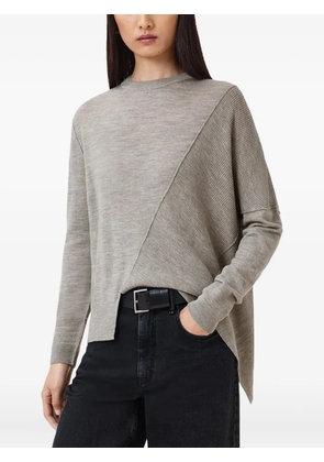 AllSaints Isla crew-neck sweater - Neutrals