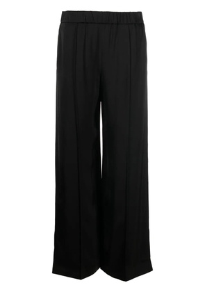 Jil Sander elasticated straight-leg trousers - Black