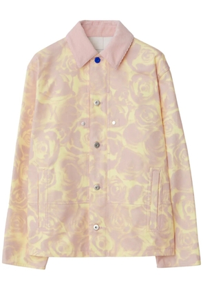 Burberry Rose cotton jacket - Pink