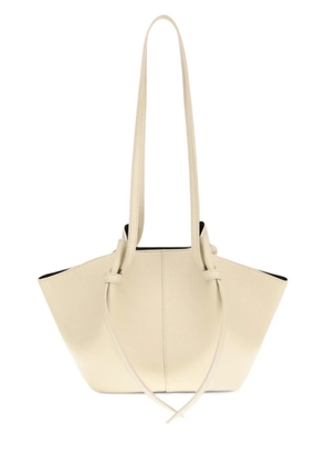 Yuzefi large Mochi leather shoulder bag - Neutrals