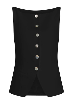 Cinq A Sept Lemonis vest - Black