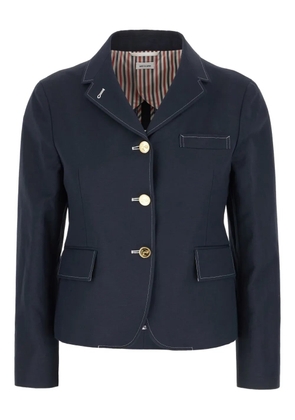 Thom Browne cropped blazer - Blue